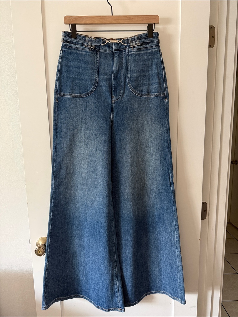 Pilcro Uptown High-Rise Wide-Leg Jeans from Anthropologie